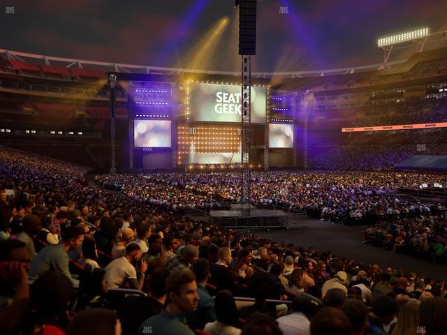 Northwest Stadium - Section 137 Seat View