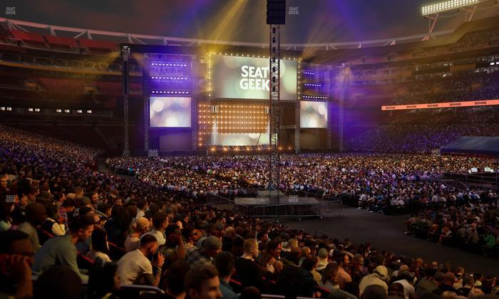 Northwest Stadium - Section 137 Seat View