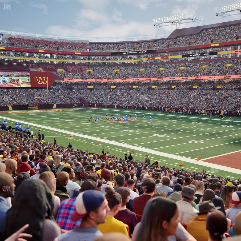 Northwest Stadium - Section 137 Seat View