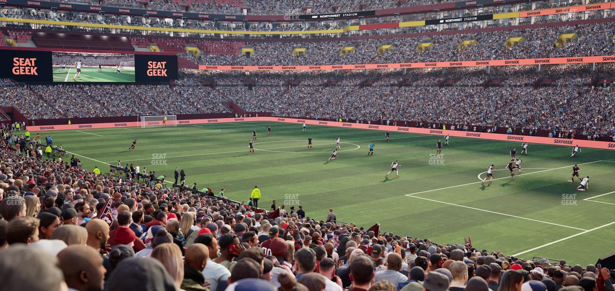 Northwest Stadium - Section 137 Seat View