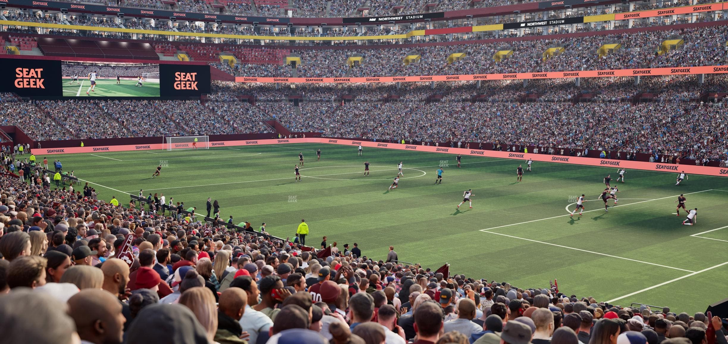 Northwest Stadium - Section 137 Seat View