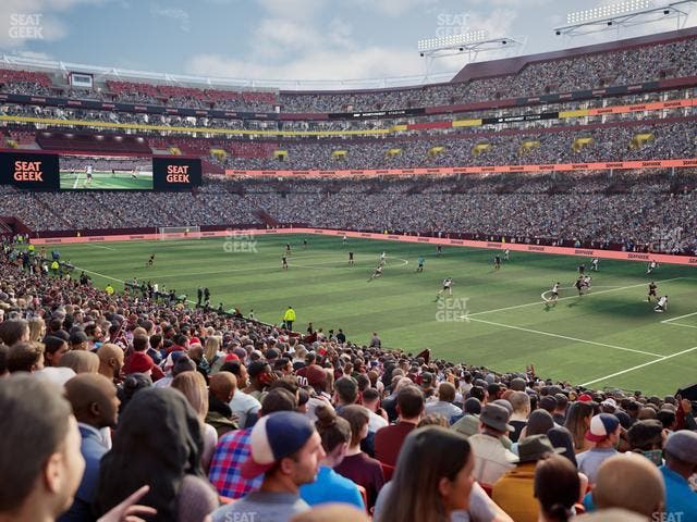 Northwest Stadium - Section 137 Seat View