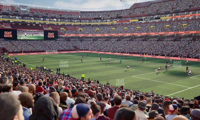 Northwest Stadium - Section 137 Seat View