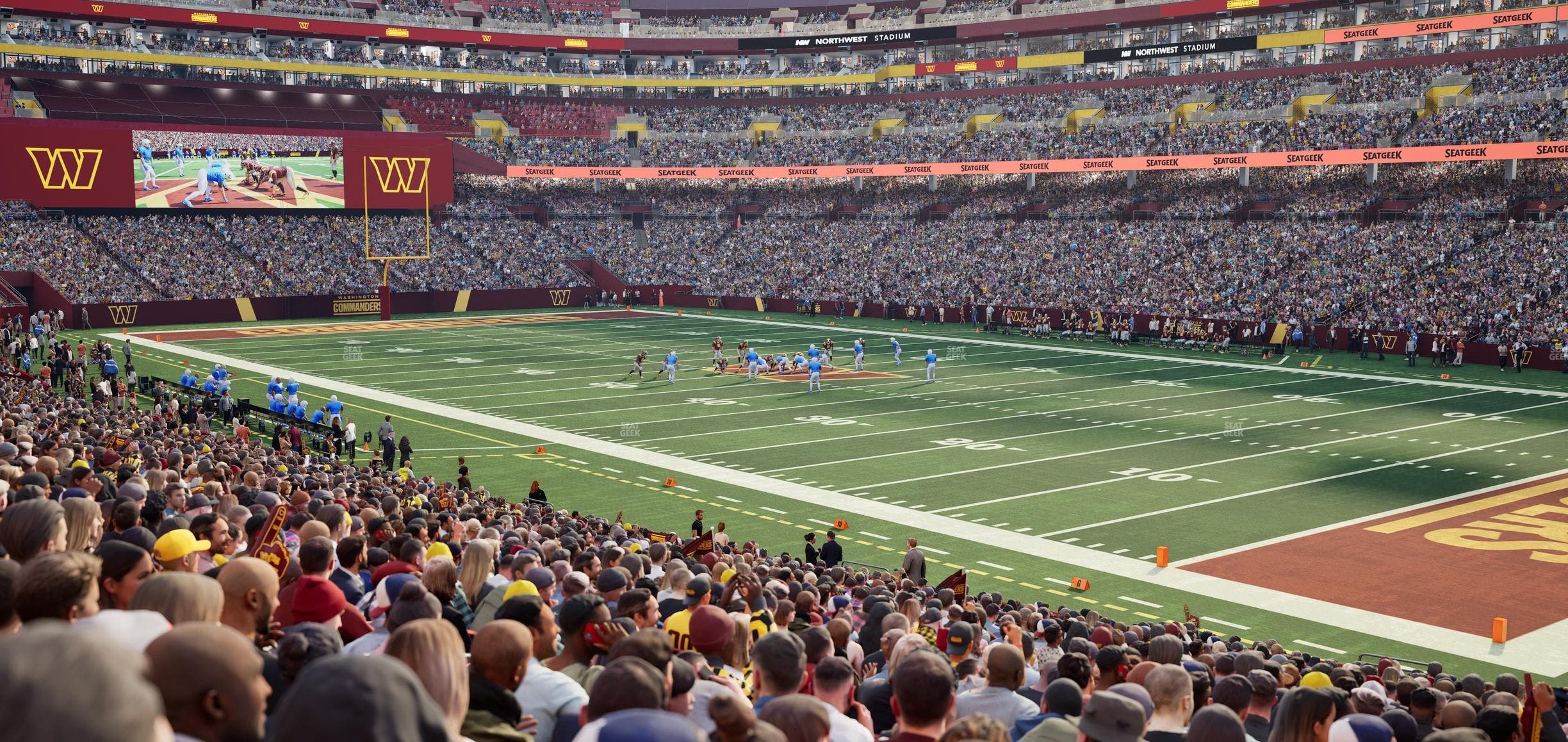 Northwest Stadium - Section 137 Seat View