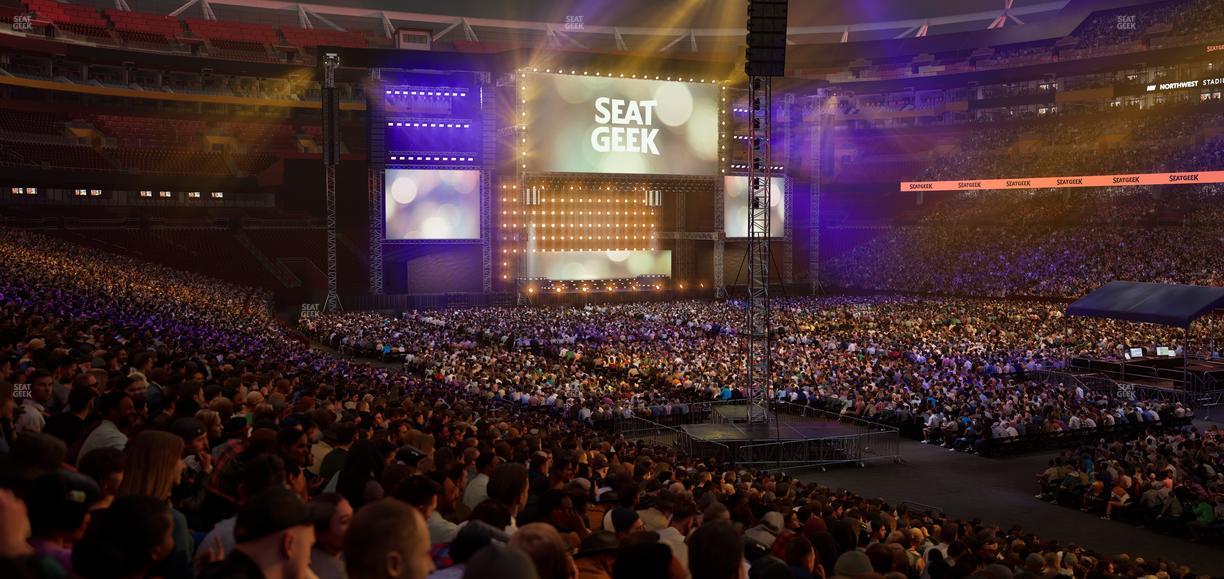 Northwest Stadium - Section 137 Seat View