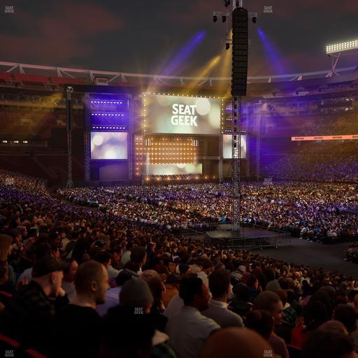 Northwest Stadium - Section 137 Seat View