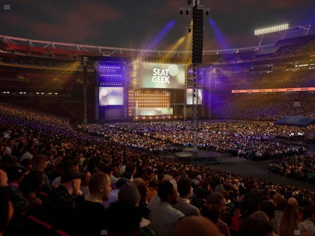 Northwest Stadium - Section 137 Seat View