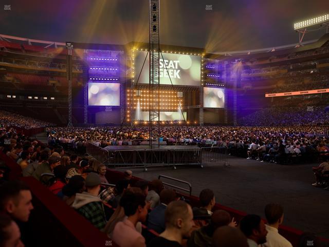 Northwest Stadium - Section 138 Seat View