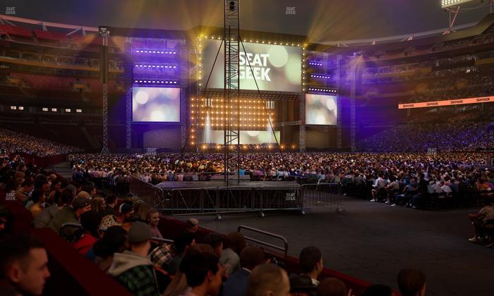 Northwest Stadium - Section 138 Seat View