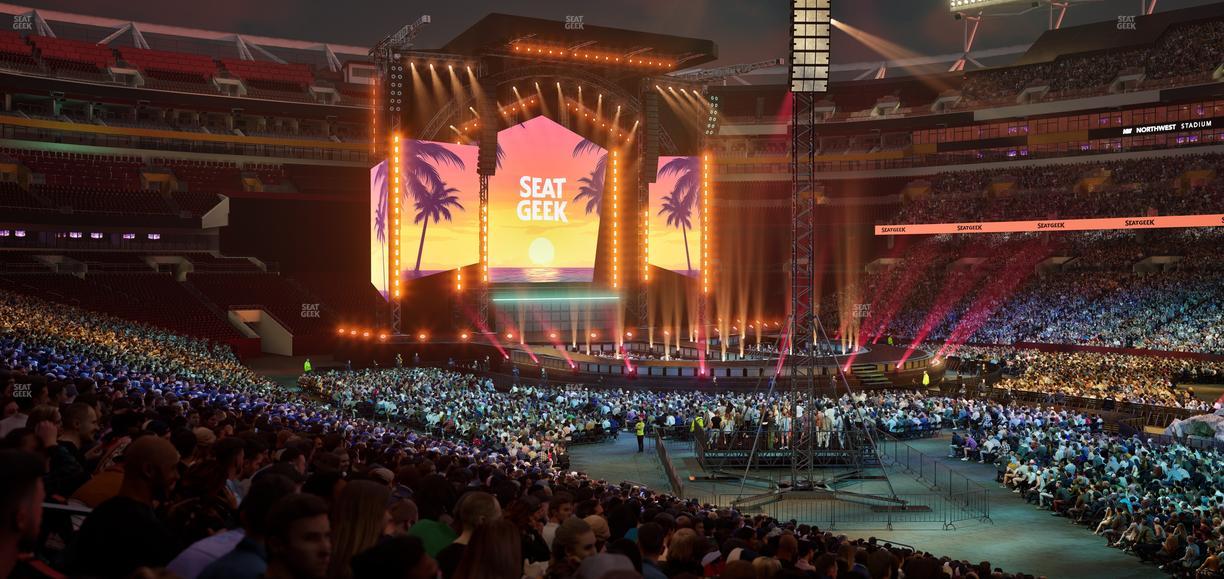 Northwest Stadium - Section 138 Seat View