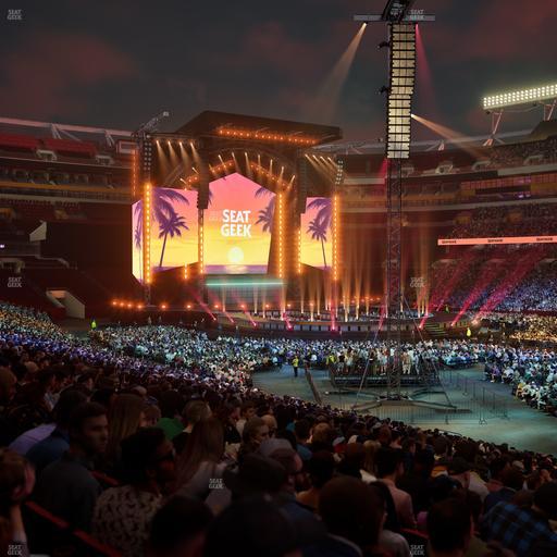 Northwest Stadium - Section 138 Seat View