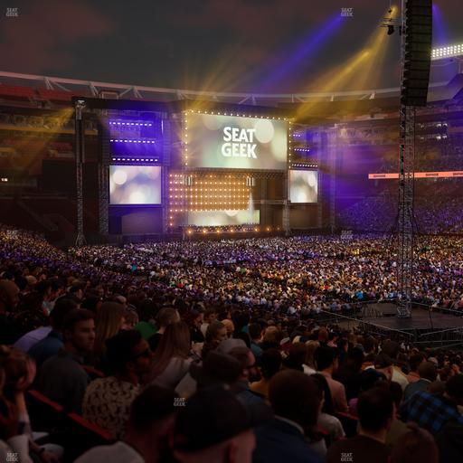 Northwest Stadium - Section 138 Seat View