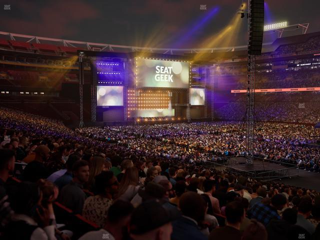 Northwest Stadium - Section 138 Seat View