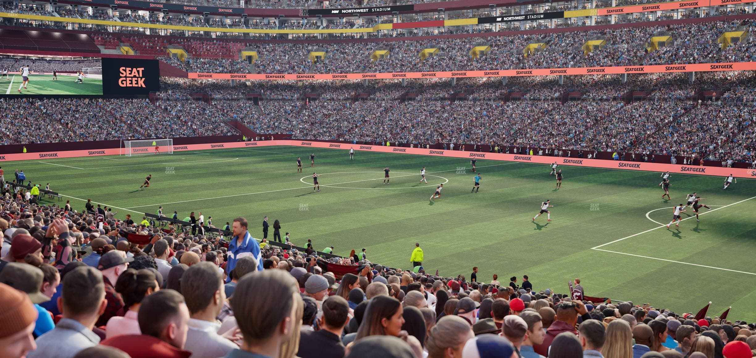 Northwest Stadium - Section 138 Seat View