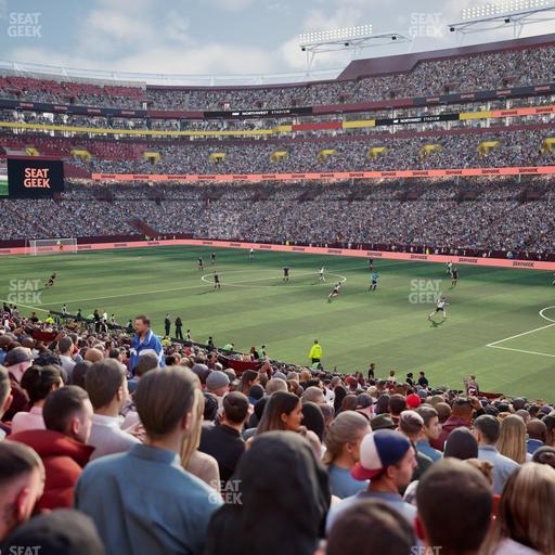 Northwest Stadium - Section 138 Seat View