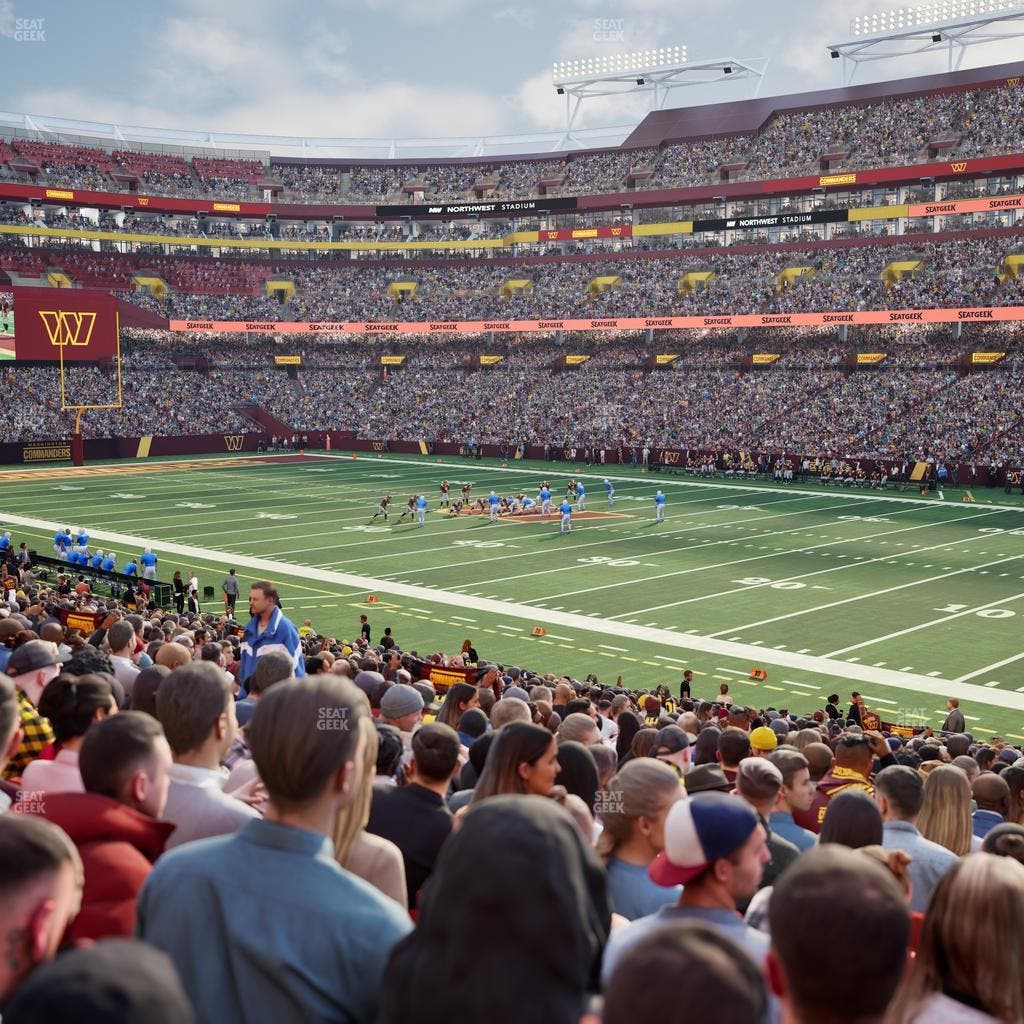 Northwest Stadium - Section 138 Seat View