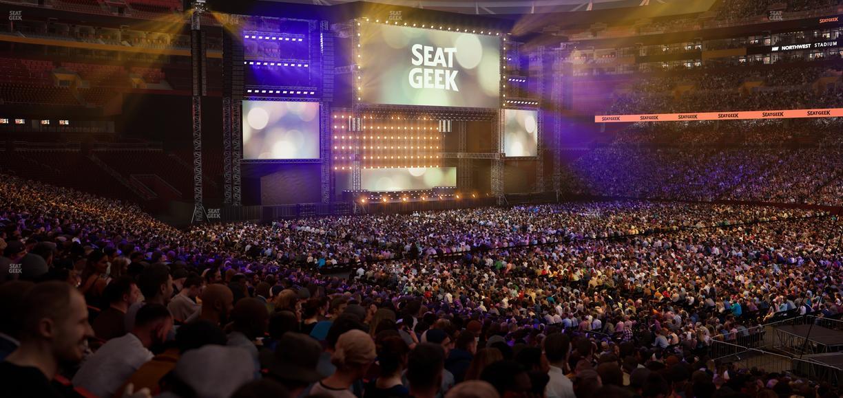 Northwest Stadium - Section 139 Seat View