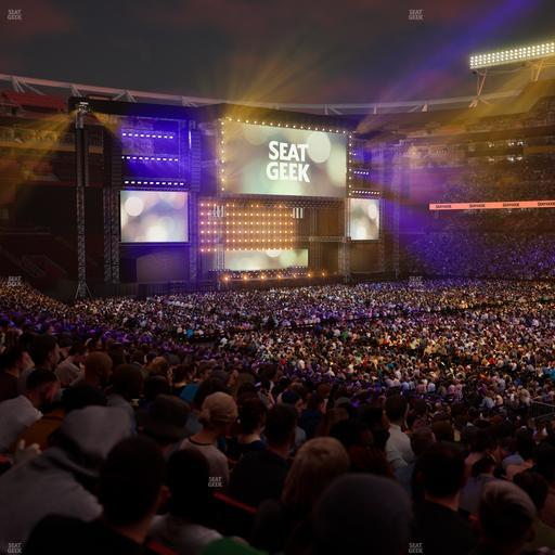 Northwest Stadium - Section 139 Seat View