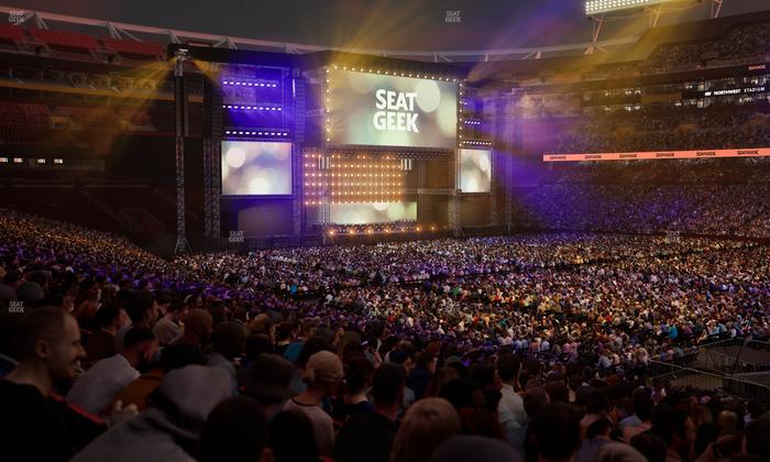 Northwest Stadium - Section 139 Seat View