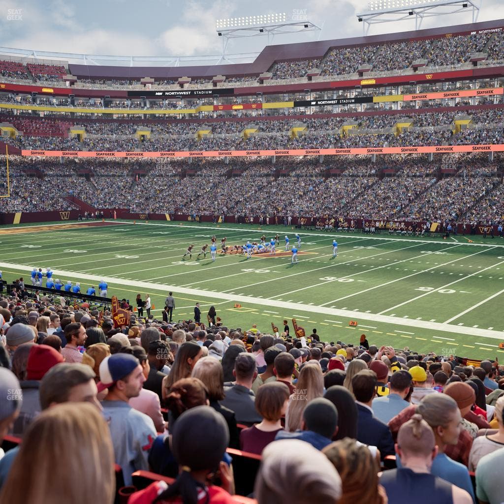 Northwest Stadium - Section 139 Seat View