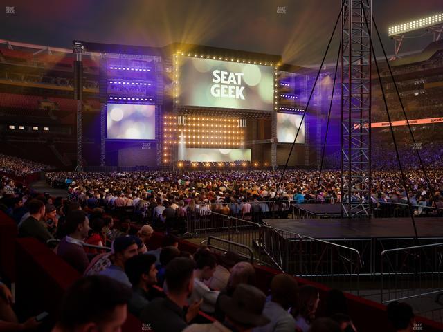 Northwest Stadium - Section 139 Seat View