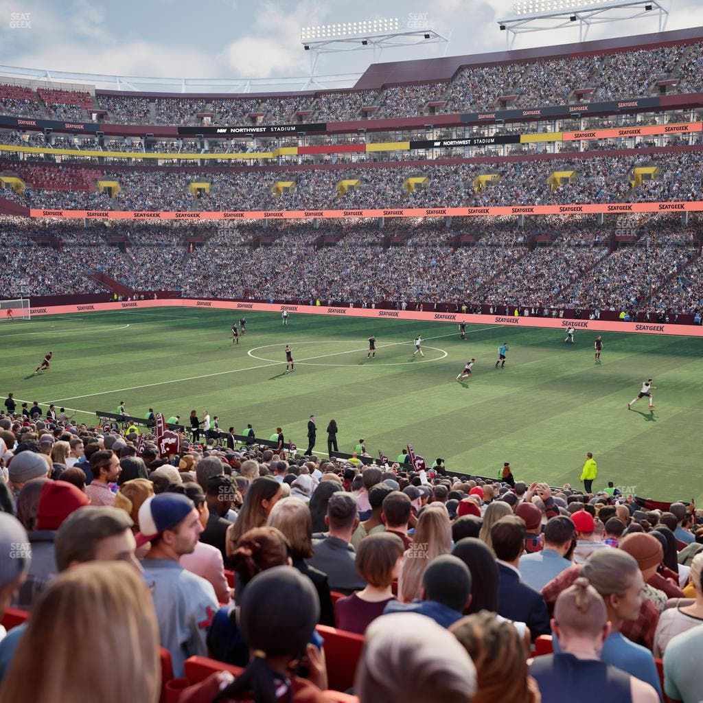 Northwest Stadium - Section 139 Seat View