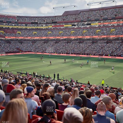 Northwest Stadium - Section 139 Seat View