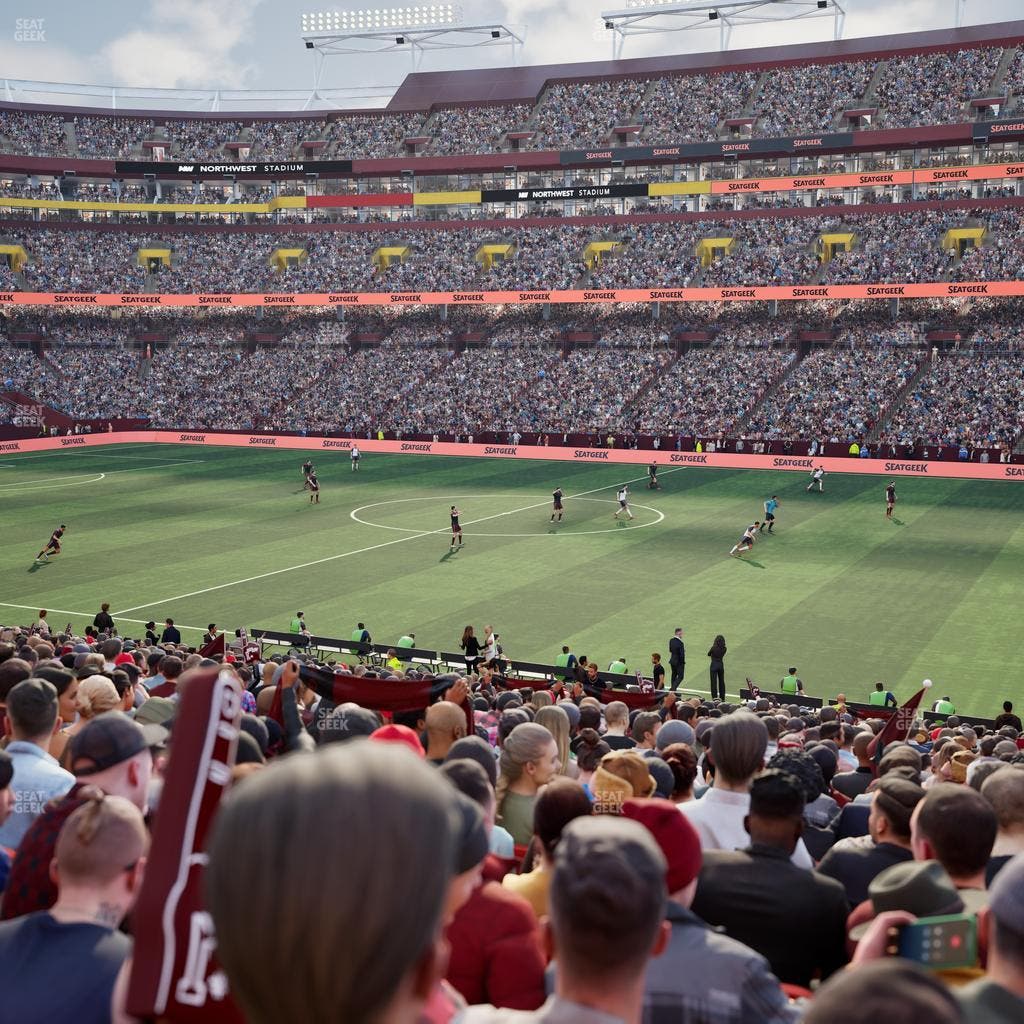 Northwest Stadium - Section 140 Seat View