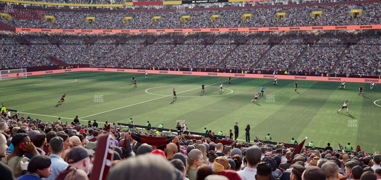 Northwest Stadium - Section 140 Seat View