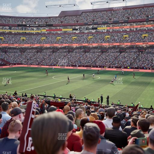 Northwest Stadium - Section 140 Seat View