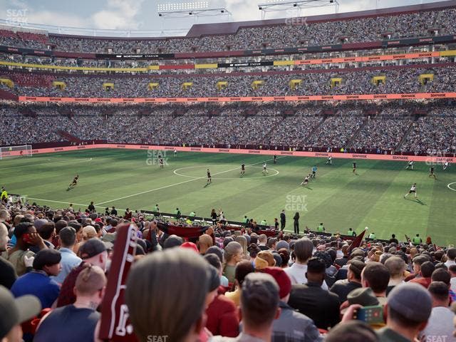 Northwest Stadium - Section 140 Seat View