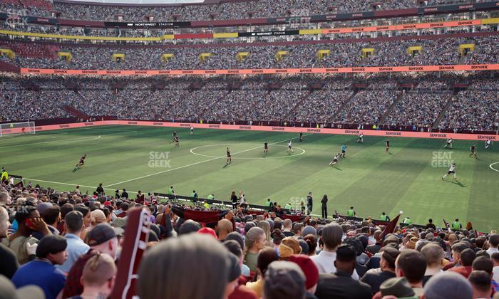 Northwest Stadium - Section 140 Seat View