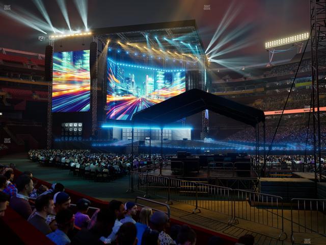 Northwest Stadium - Section 140 Seat View