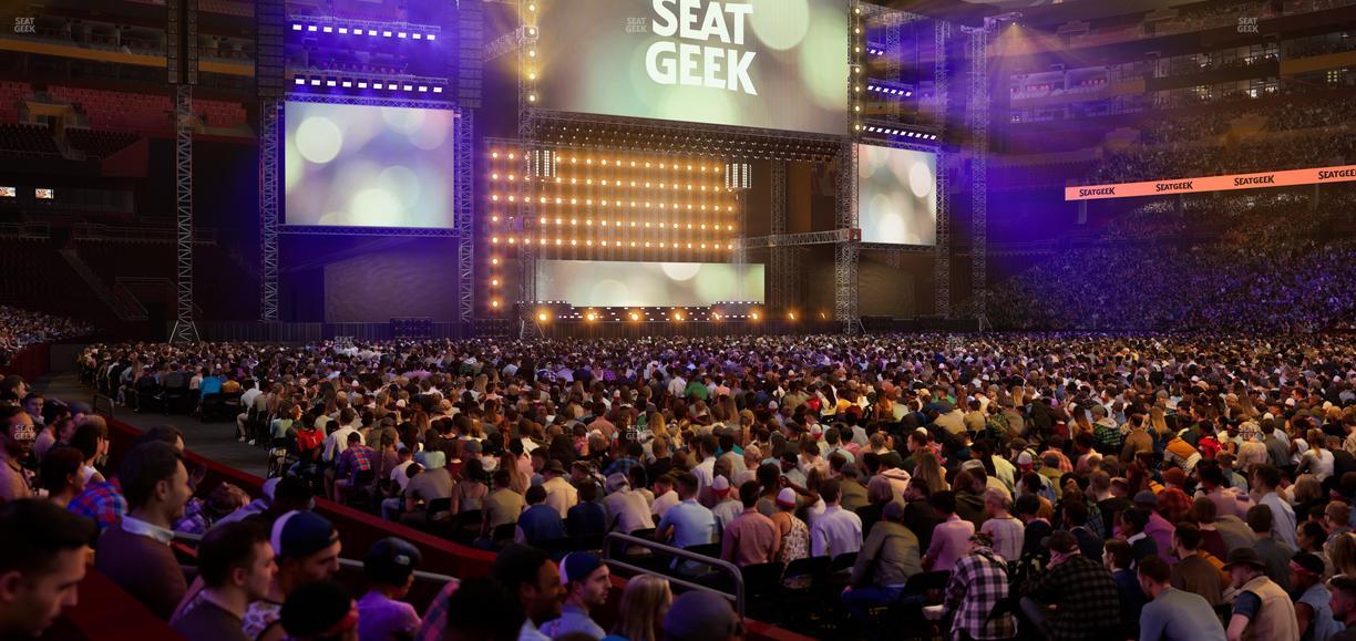 Northwest Stadium - Section 140 Seat View