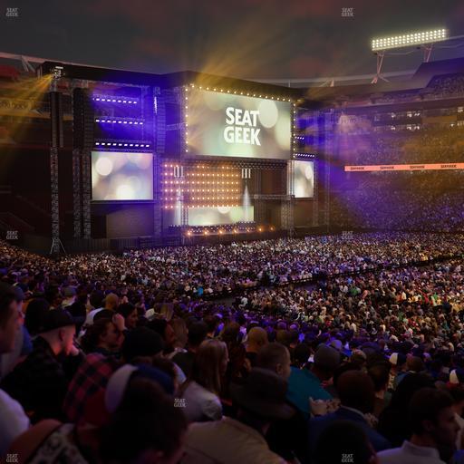 Northwest Stadium - Section 140 Seat View