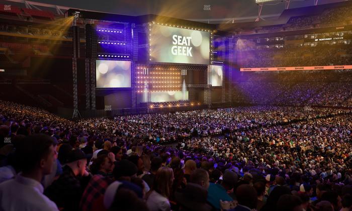 Northwest Stadium - Section 140 Seat View