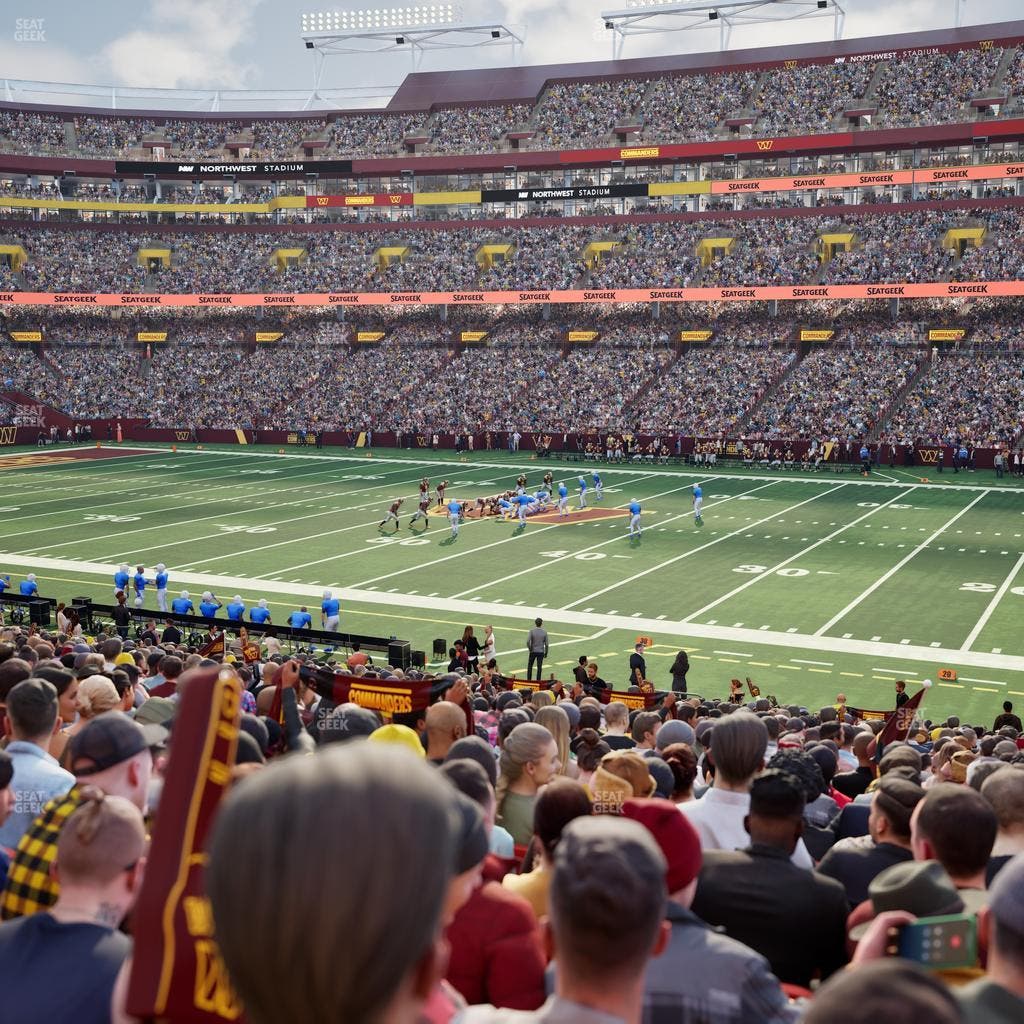 Northwest Stadium - Section 140 Seat View