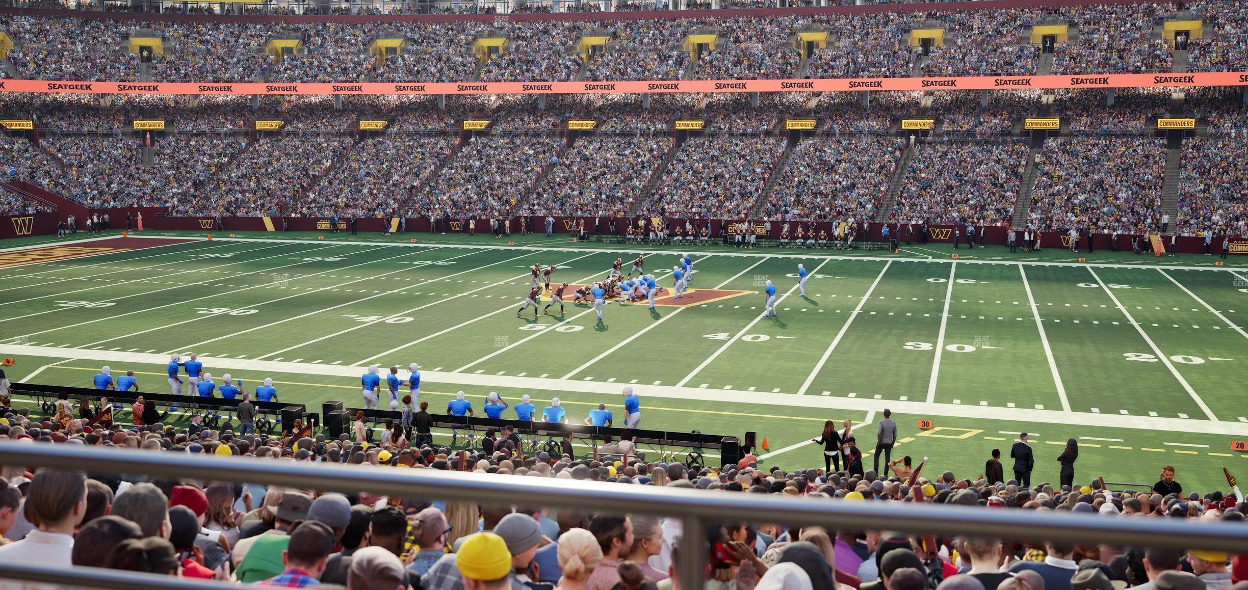 Northwest Stadium - Section 141 Seat View