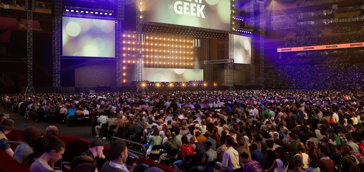 Northwest Stadium - Section 141 Seat View