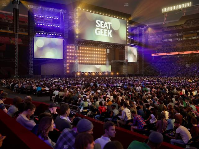 Northwest Stadium - Section 141 Seat View