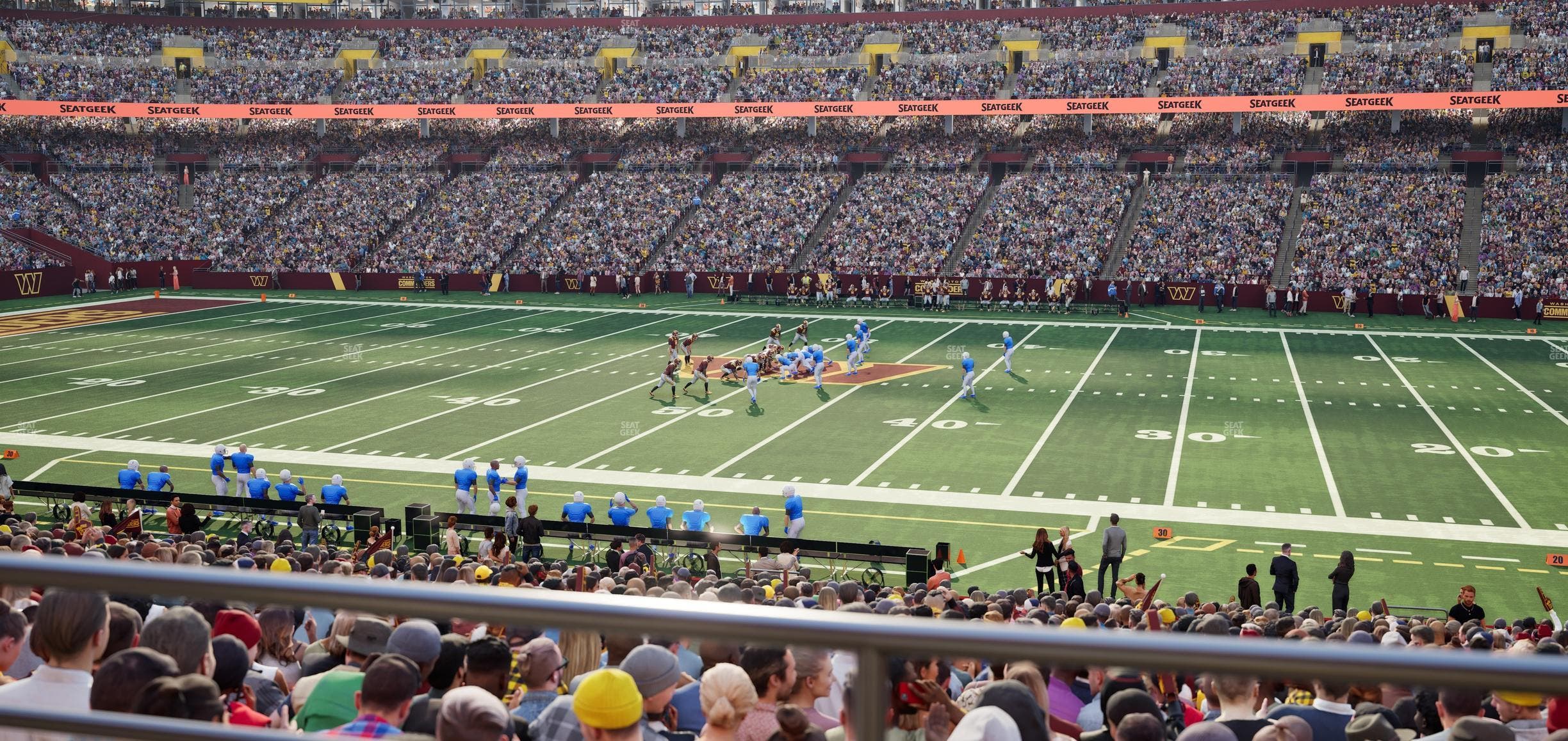 Northwest Stadium - Section 141 Seat View