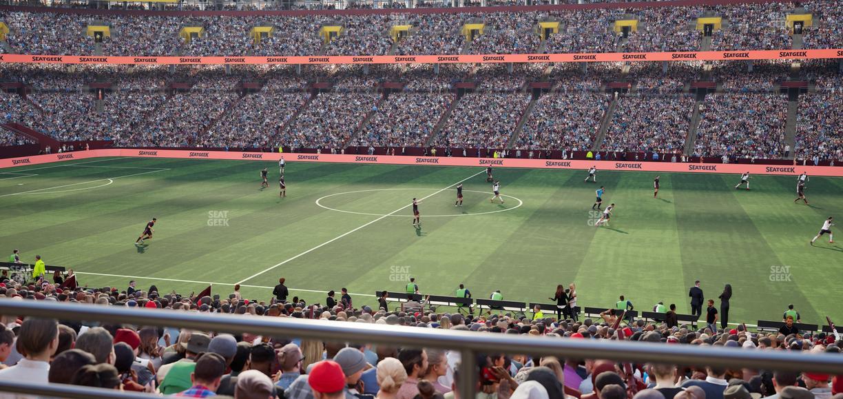 Northwest Stadium - Section 141 Seat View