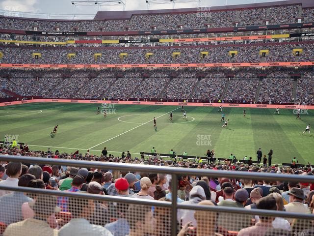 Northwest Stadium - Section 141 Seat View