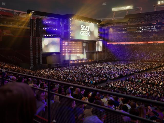 Northwest Stadium - Section 141 Seat View