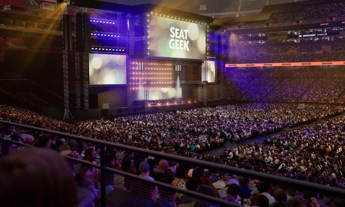 Northwest Stadium - Section 141 Seat View