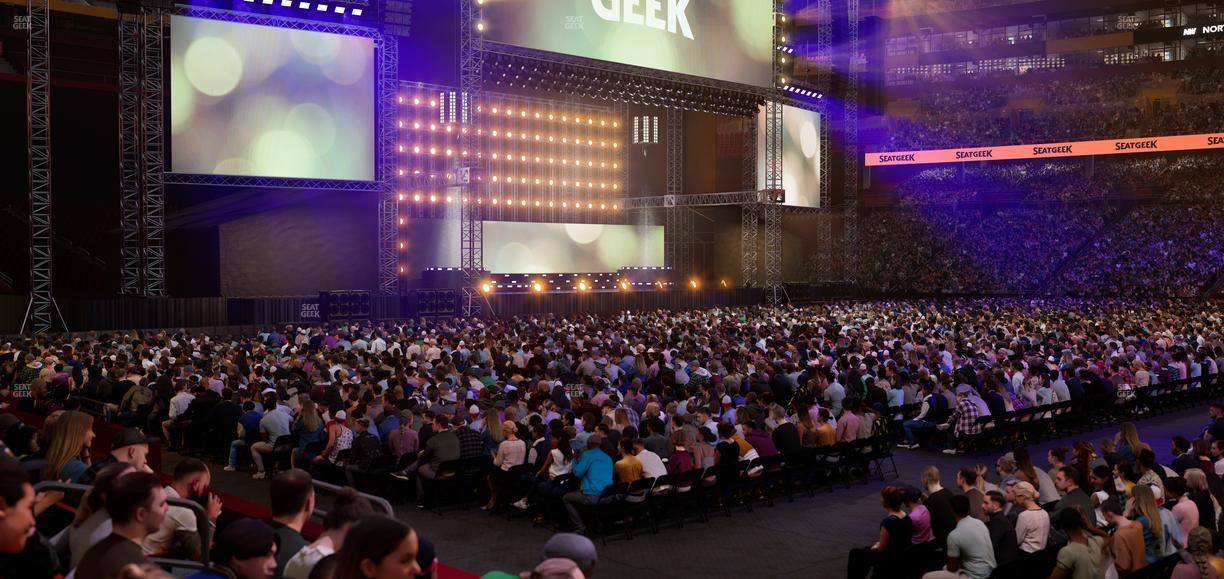 Northwest Stadium - Section 142 Seat View