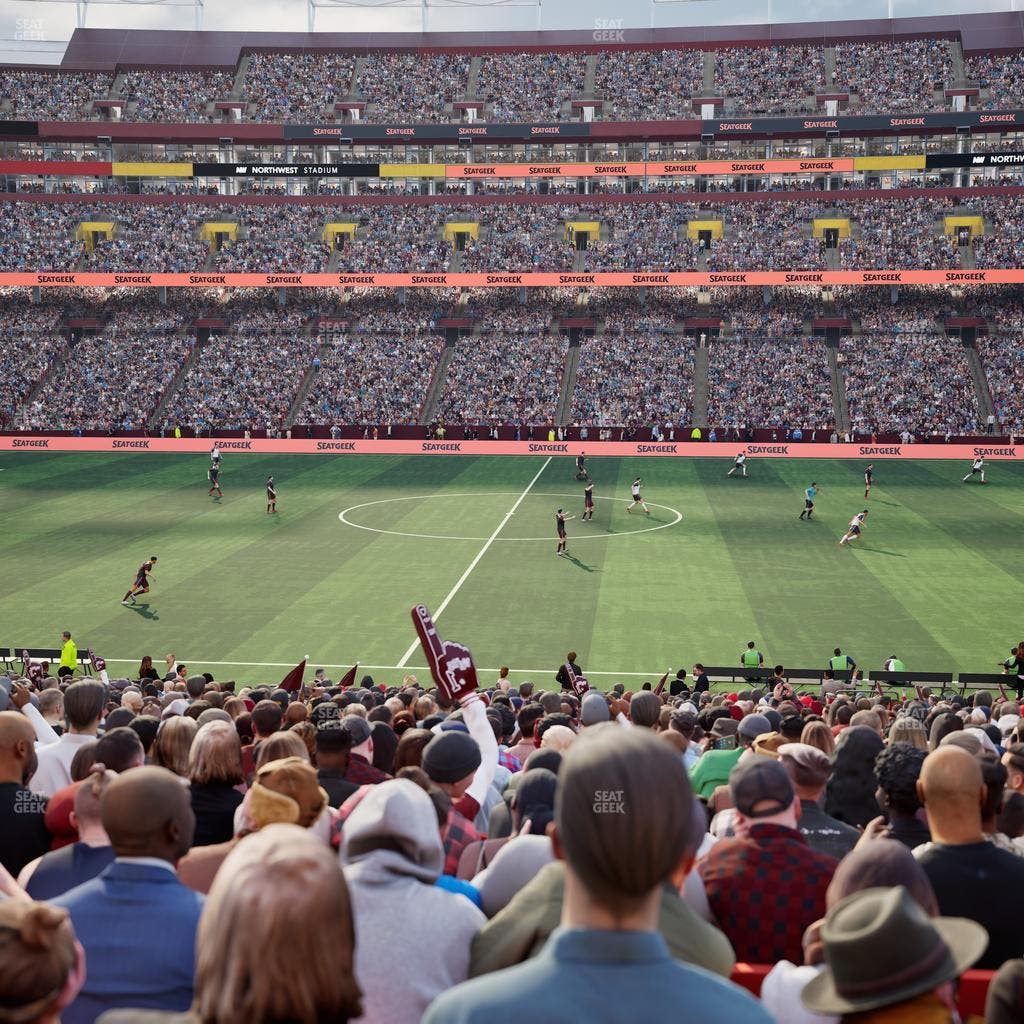 Northwest Stadium - Section 142 Seat View