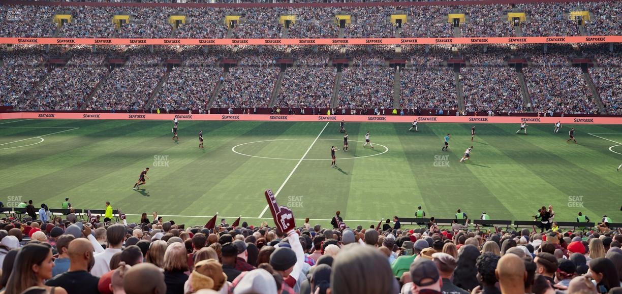 Northwest Stadium - Section 142 Seat View