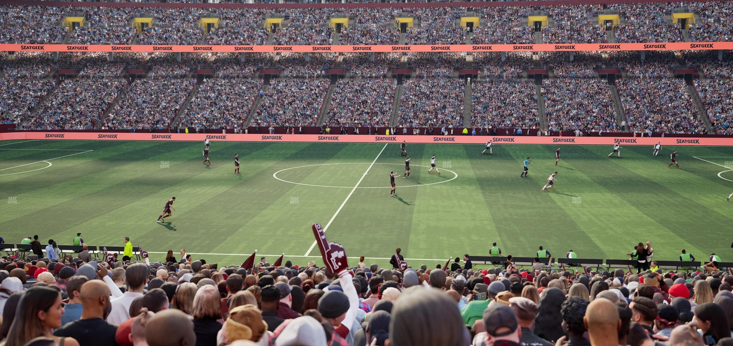 Northwest Stadium - Section 142 Seat View