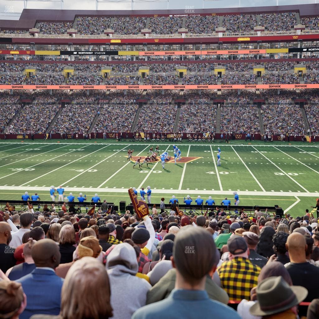 Northwest Stadium - Section 142 Seat View